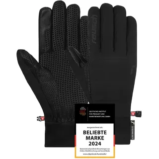 Reusch Kavik Touch-TEC STORMBLOXXTM warme, windabweisende und Wasserabweisende Unisex Multisporthandschuhe Outdoorhandschuhe für Damen und Herren touchscreenkompatibel Handy und Tablet