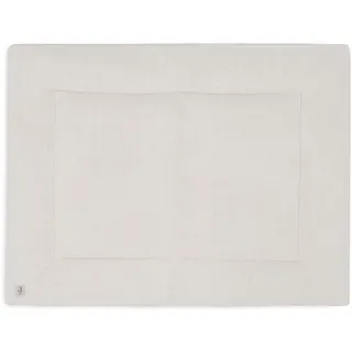Jollein Krabbeldecke für Baby - Cosy Knit, Ivory - 60% Baumwolle, 40% Acryl - Laufgittereinlage - 75x95 cm - Spieldecke Baby