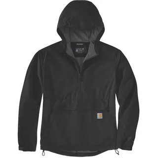 Kapuzenpullover CARHARTT "Anorak", Herren, Gr. XXL, schwarz, Obermaterial: 100% Polyester PES., Pullover Kapuzenpullover