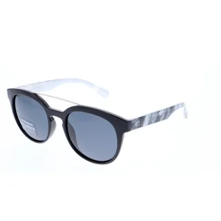 H.I.S sonnenbrille 78128 Damen rund polarisiert cat.3 schwarz/grau - Schwarz