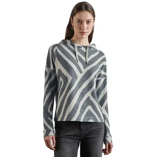 Gemustertes Hoodie-Shirt