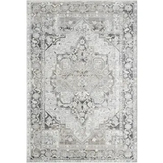 XXXLutz Vintage-Teppich Elira Creme/Grau ca. 140x200cm