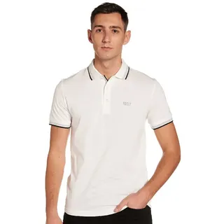 Boss Paddy Curved Polohemd, New - White100, L
