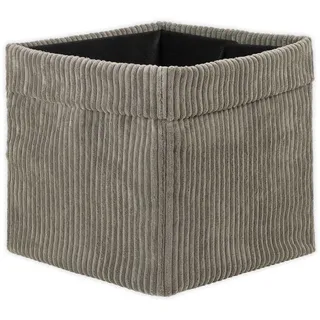 lycce Aufbewahrungsbox Faltbare Aufbewahrungsbox Cord 33 x 31 x 33 cm 1-tlg. braun