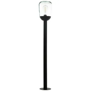 EGLO Außenleuchte Aluminium 99,0 cm E27 inkl. Bewegungsmelder schwarz