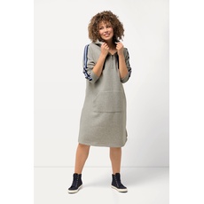 Große Größen Sweatkleid, Damen, grau, Größe: 54/56, Baumwolle, Ulla Popken