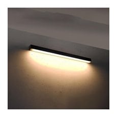 famlights | LED Wandleuchte Per in Schwarz 25W 3120lm 3000K