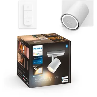 Philips Hue Runner Single Spotlight - White - With Dimmer Switch