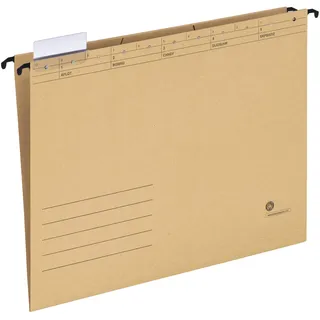 Limit Hängemappen für A4, Hängeregister, seitlich offen, inkl. Vollsichtreitern, 25 Stück