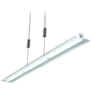 Lindby LED Pendelleuchte höhenverstellbar, Lichtfarbe einstellbar mit Touchdimmer Esstisch Hängelampe 24W Downlight Esszimmer