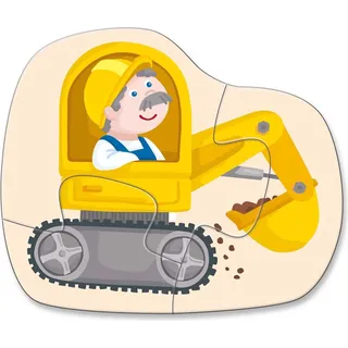 4 erste Puzzles - Baustelle