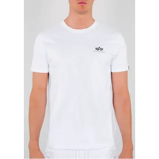 Alpha Industries Backprint T-Shirt, weiß, M
