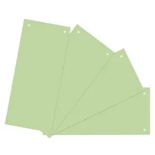 Wekre Schäfer Shop, Ordner Zubehör, Trennstreifen, Karton, unifarben, 100 Stück