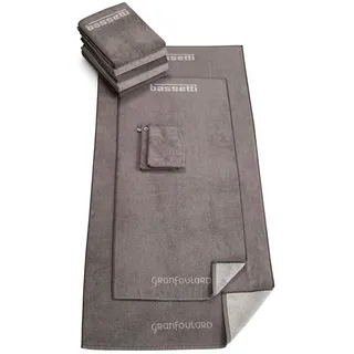 Bassetti Seifentuch, 100% Baumwolle, Grau, Seiftuch 30 x 30 cm