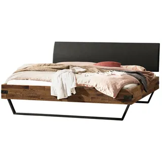 Hasena Massivholzbett Lecona 160 x 200 cm Holz Brown