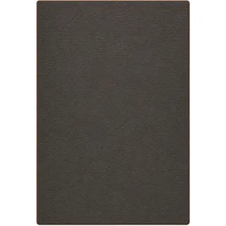 casa pura Teppich Läufer London - Meterware - Teppichläufer für Wohnzimmer, Flur, Küche - Flacher Schlingenflor (Dunkelbraun - 200x250 cm)