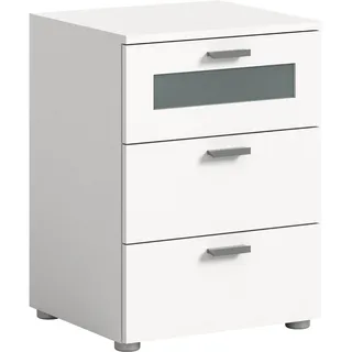 xonox.home Nachtschrank Xeno 45 x 40 x 60 cm Weiß