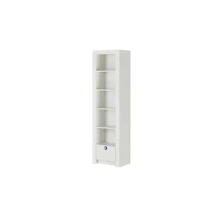Begabino Standregal 54 x 38,8 x 195,5 cm Weiß