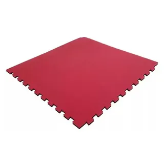 TATAMI - TAEKWONDO PUZZLE Matte, doppelseitig, 100 x 100 x 3 cm, rot/schwarz