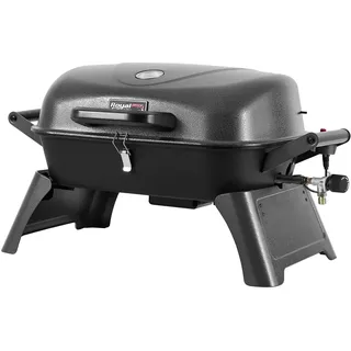 Royal Gourmet Gasgrill mit 3,5 kW, Tischgasgrill mit Griffen und Klappbaren Beinen, Tragbarer Campinggrill für Garten, Balkon