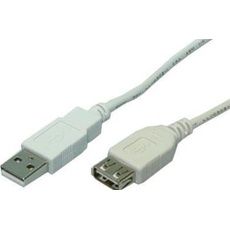 Bild Verlängerungskabel USB-A 2.0 [Stecker] auf USB-A 2.0 [Buchse], 1.8m (CU0010)