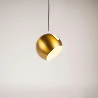 s.luce Ball 1-flg. Ø 20 cm rund/gold