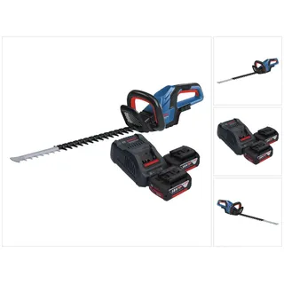 GHE 18V-60 Professional inkl. 2 x 5,0 Ah Akku + Ladegerät