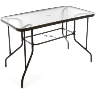 VCM Gartentisch 72 cm braun