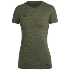 Bild von T-Shirt Premium Basics, khaki meliert, 34