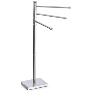 Zeller Handtuchhalter 3-armig Silber 18413
