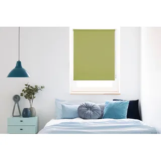 mydeco Seitenzugrollo »Win« Lichtschutz ohne Bohren freihängend bis Breite 120cm, grün