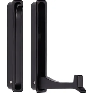 Siro Garderobenhaken Came 93 mm Schwarz matt