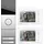 ZFH-Paket Wohnungsstation Video AP 7 System 106 Edelstahl