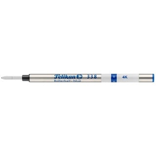 Pelikan 977470 Mine für Tintenroller (338), B, blau, 1 Stück in Faltschachtel