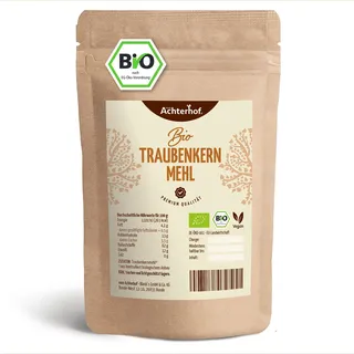 Achterhof Bio Traubenkern Mehl Pulver 1000 g