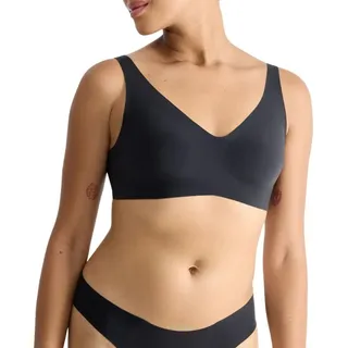 Zero Feel 2.0 Soft Bra, Schwarz, S Große Größen EU
