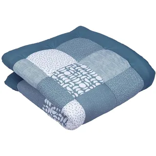 ULLENBOOM Krabbeldecke für Baby 120x120 cm - Dick und weich gepolstert | Außenmaterial: 100% Baumwolle, Alle Materialien OEKO-TEX zertifiziert, Made in EU, Schadstoffgeprüft und waschbar