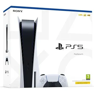 Sony PlayStation 5, PlayStation 5, Schwarz, Weiß, 16000 MB, GDDR6, AMD, AMD Ryzen Zen 2 - Schwarz, Weiß