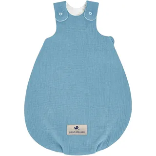 Julius Zöllner Schlafsack Musselin blau, 56 / 62