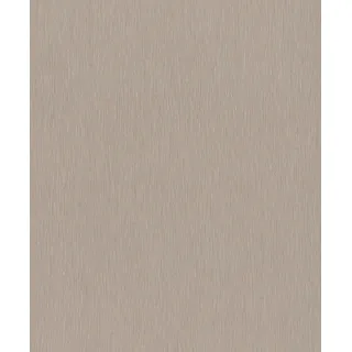 Rasch Textil Rasch Tapeten 810141 - Unitapete aus Vlies in Braun aus der Kollektion Color your life - 10,05 m x 0,53 m (LxB)