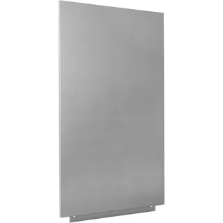 ROCADA Whiteboard Wandtafel SKIN PRO grau 75 x 115 cm magnetisch | flexibel im Hoch- oder Querformat, glatte Schreibfläche, Zubehör zur Montage, Stiftablage griffbereit
