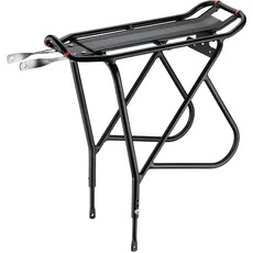 Ibera PakRak Fahrrad Touring Carrier Plus +, Frame-Mounted für schwerere Top & Side Lasten, höhenverstellbar, Fender Board, für 66 cm – Frames