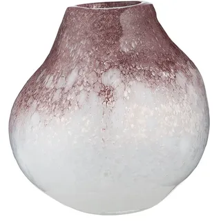 Casablanca by Gilde Tischvase »Vidro, Dekovase«, (1 St.), Vase aus durchgefärbtem Glas, lila