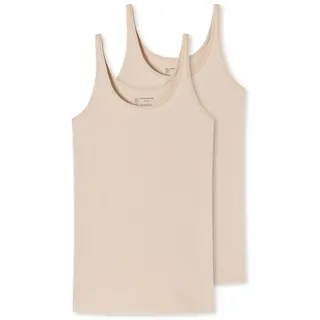 SCHIESSER Trägertop Beige 40