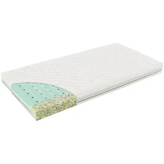 Träumeland Kindermatratze , Textil , 60x120 cm , Lga, Fkt, Oeko-Tex® Standard 100 , Härtegradauswahl, Über- und Sondergrößen erhältlich, Bezug abnehmbar/waschbar, Ober- und Unterseite versteppt, für Hausstauballergiker geeignet, wendbar, optimale Belüftung, atmungsaktiv, schadstoffgeprüft, Nässeschutz, Wendematratze, Sicherheits-Trittkanten, Bezug rundum abnehmbar, Baby- und Kleinkindseite , Babymöbel & Kindermöbel, Babyzimmer, Babymatratzen