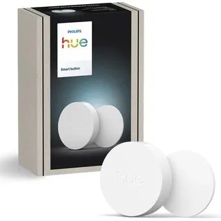 Philips Hue Smart Button, Weiß, Freistehend/Wand, IP20, CR2032, 0 - 40 °C, 0 - 80% - Weiß