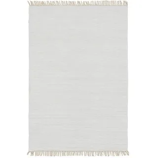benuta Pop Teppich aus recyceltem Material Tom Weiß 200x300 cm , Textil , Beton Optik , Rechteckig , 200x300 cm , Oeko-Tex® Standard 100 , für Fußbodenheizung geeignet , Teppiche und Böden, Teppiche, Webteppiche