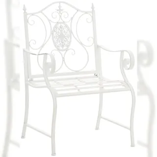 CLP Gartenstuhl 62 x 53 x 94 cm weiß