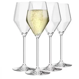 KIAPPO Sektgläser Set RAY 180 ml - Elegante Champagnergläser aus Klarglas - Hochwertig & stilvoll - Ideal für Schaumwein, Hochzeiten & Geschenke - Spülmaschinengeeignet