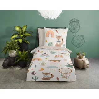 Good Morning Kinderbettwäsche Remi Indie Vintage Sand beige